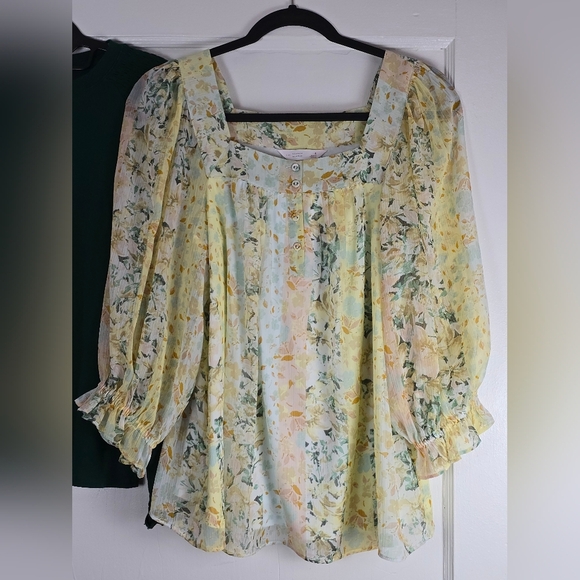 LC Lauren Conrad Set of Two Cottagecore Tops Small - Picture 4 of 16